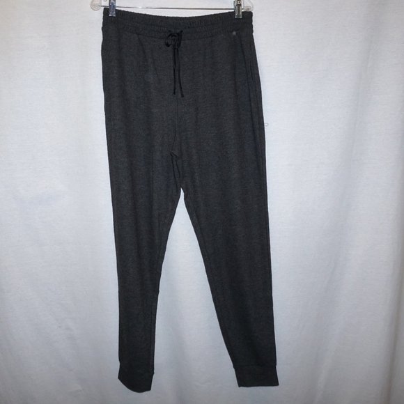 VICTORIA'S SECRET 2 pc MED joggers + top gray waffle weave lounge pajamas NWT - Picture 4 of 9